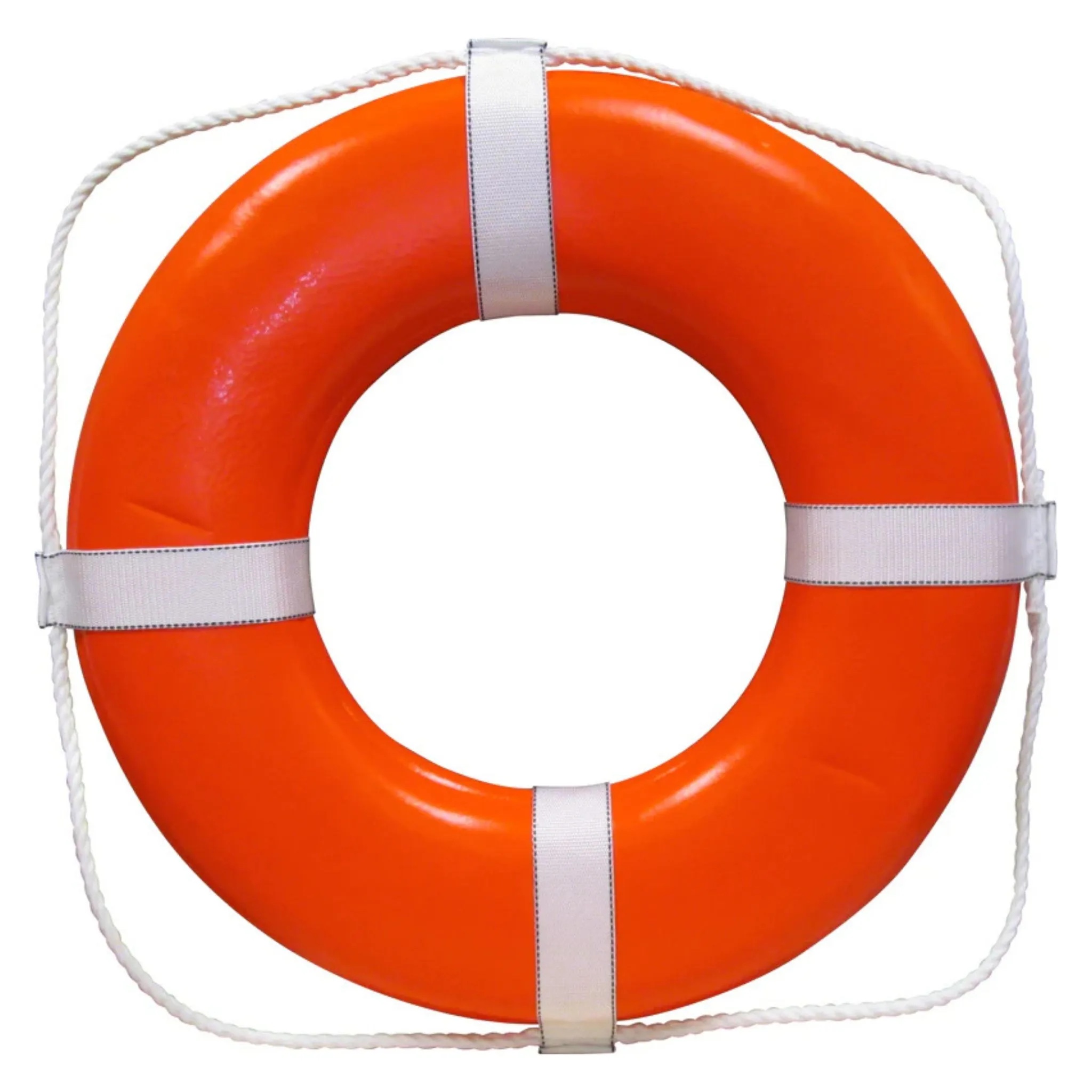 jim buoy closed cell foam uscg approved life ring with webing straps 260 4210 cp 1